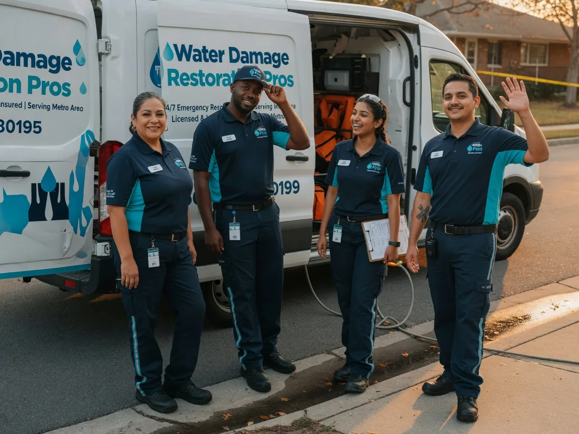 Water Damage Restoration company in Maunie, IL